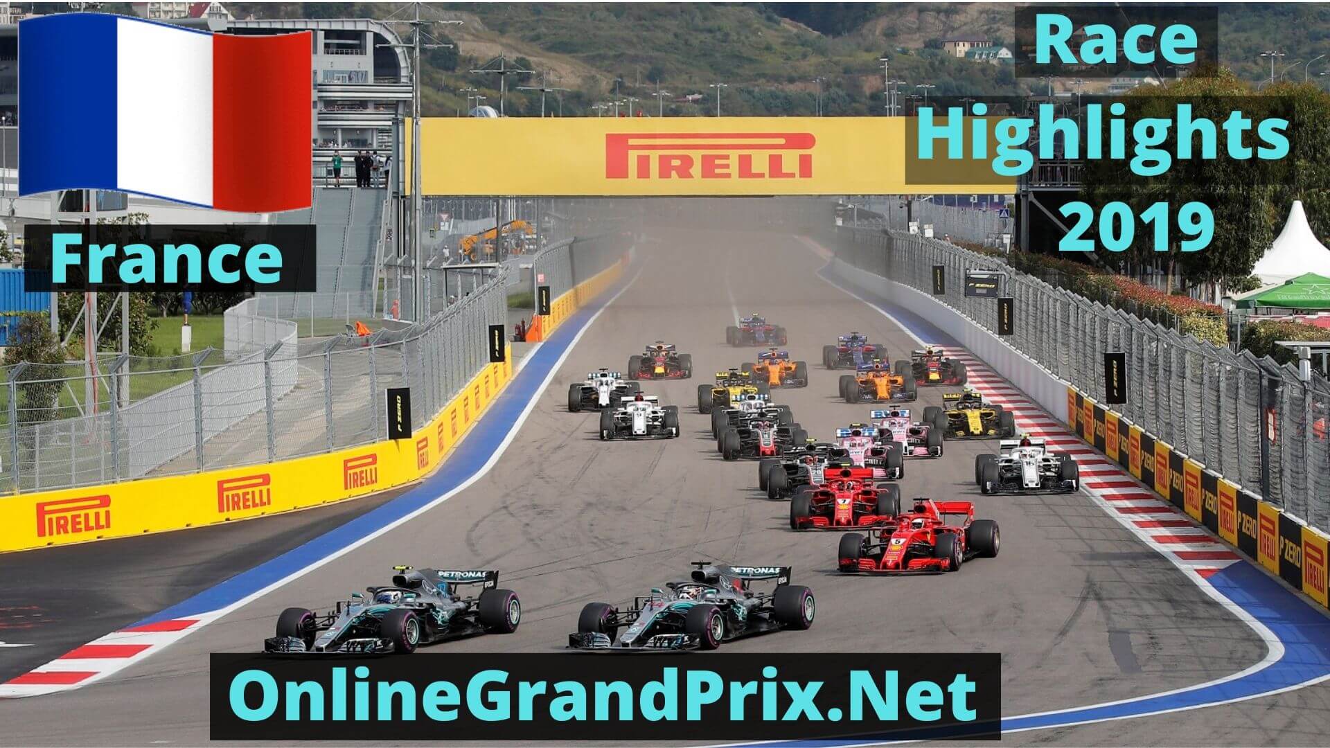 Formula 1 France GP Race Highlights 2019 Race Replay