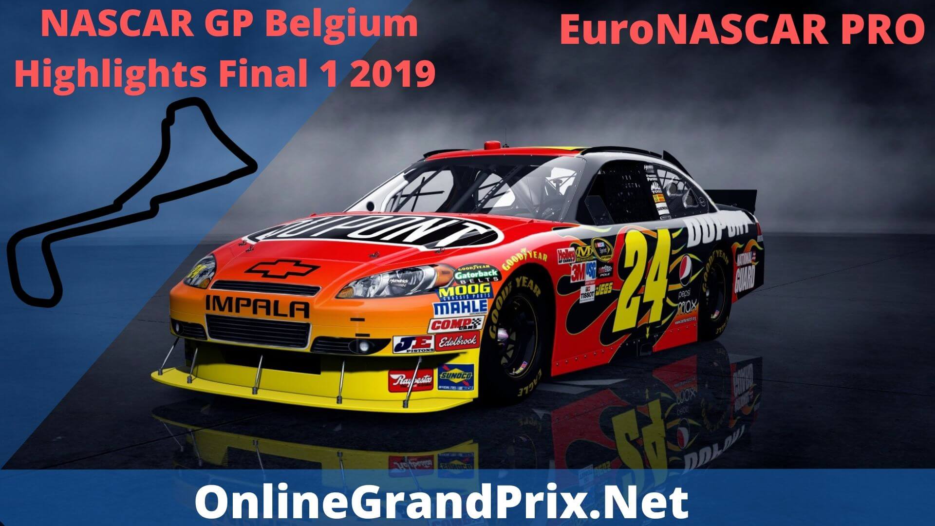 NASCAR GP Belgium Final 1 Highlights 2019