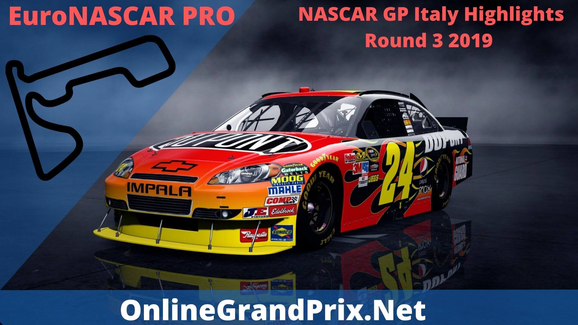 NASCAR GP Italy Round 3 Highlights 2019