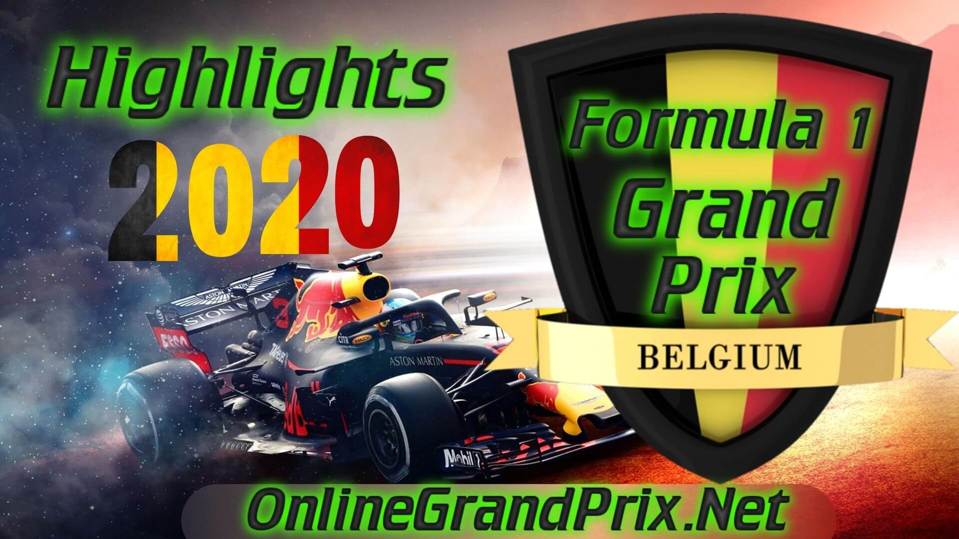 Belgium GP F1 Highlights 2020