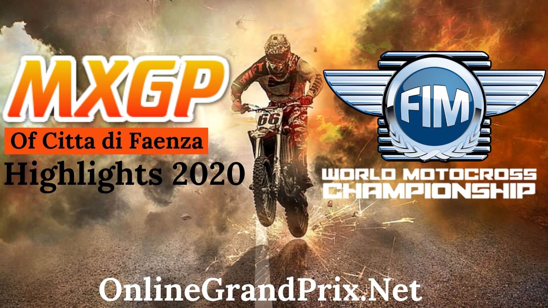 MXGP of Citta di Faenza Highlights 2020