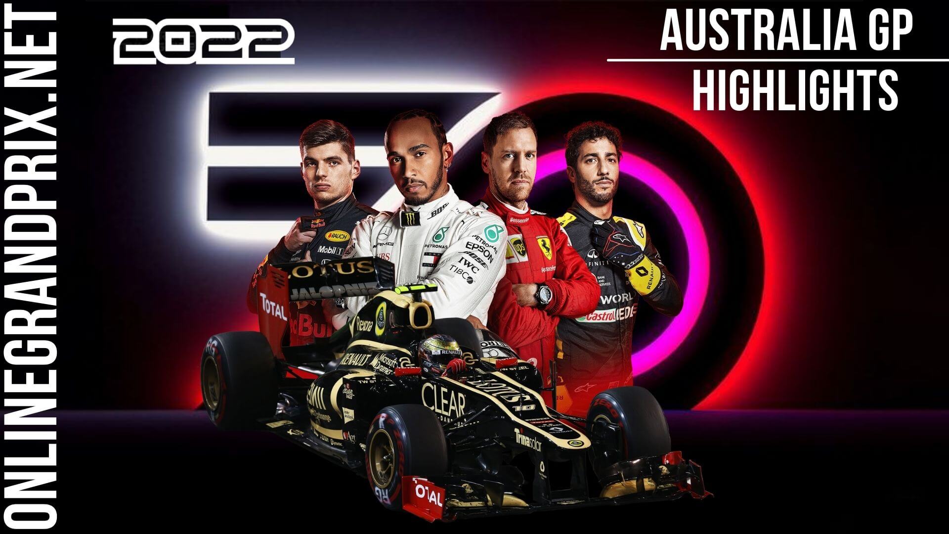 Australia GP F1 Highlights 2022