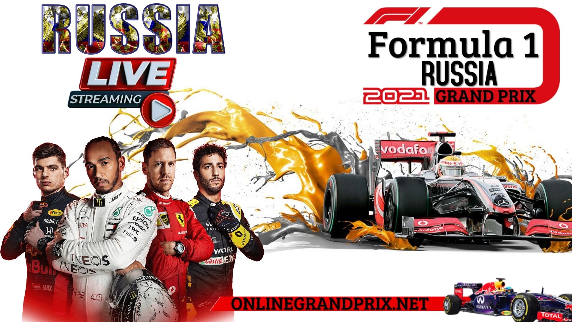 2018 Russian Grand Prix Of Formula1 Live Online