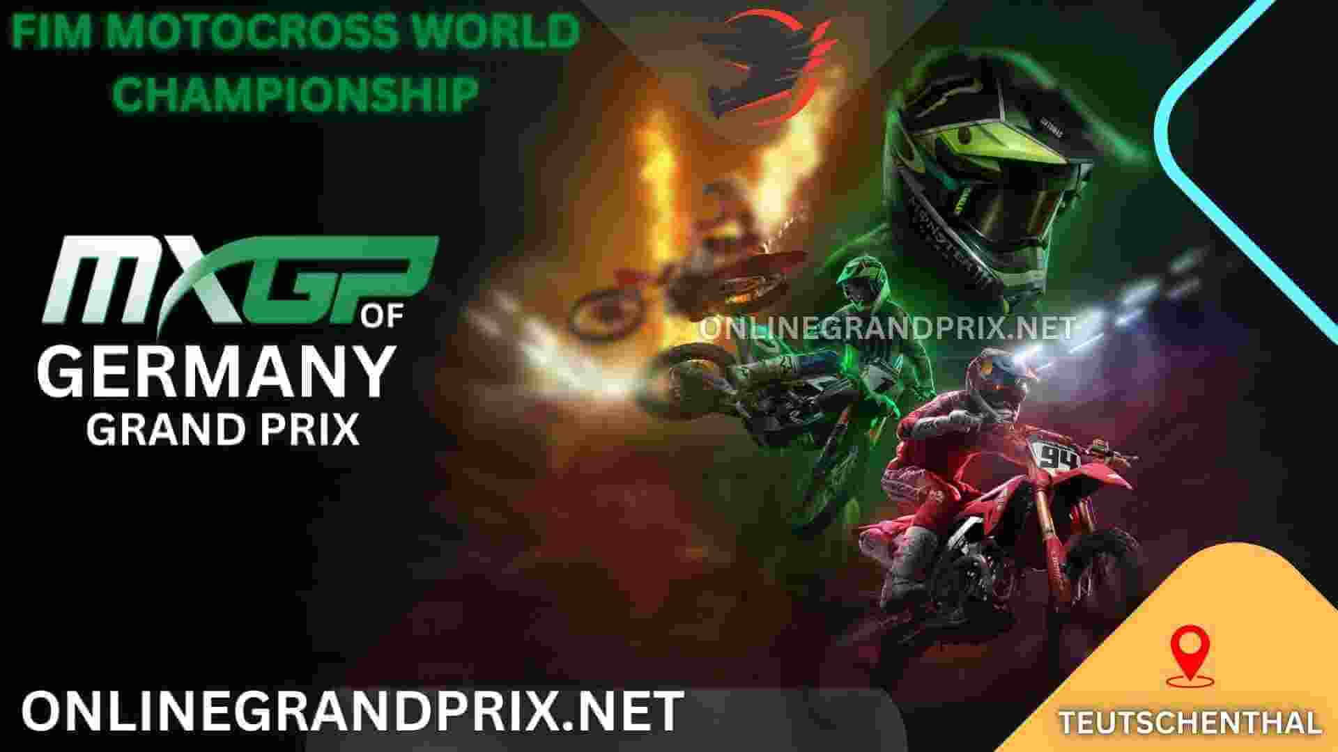 FIM Motocross World Championship Grand Prix Of Germany Live