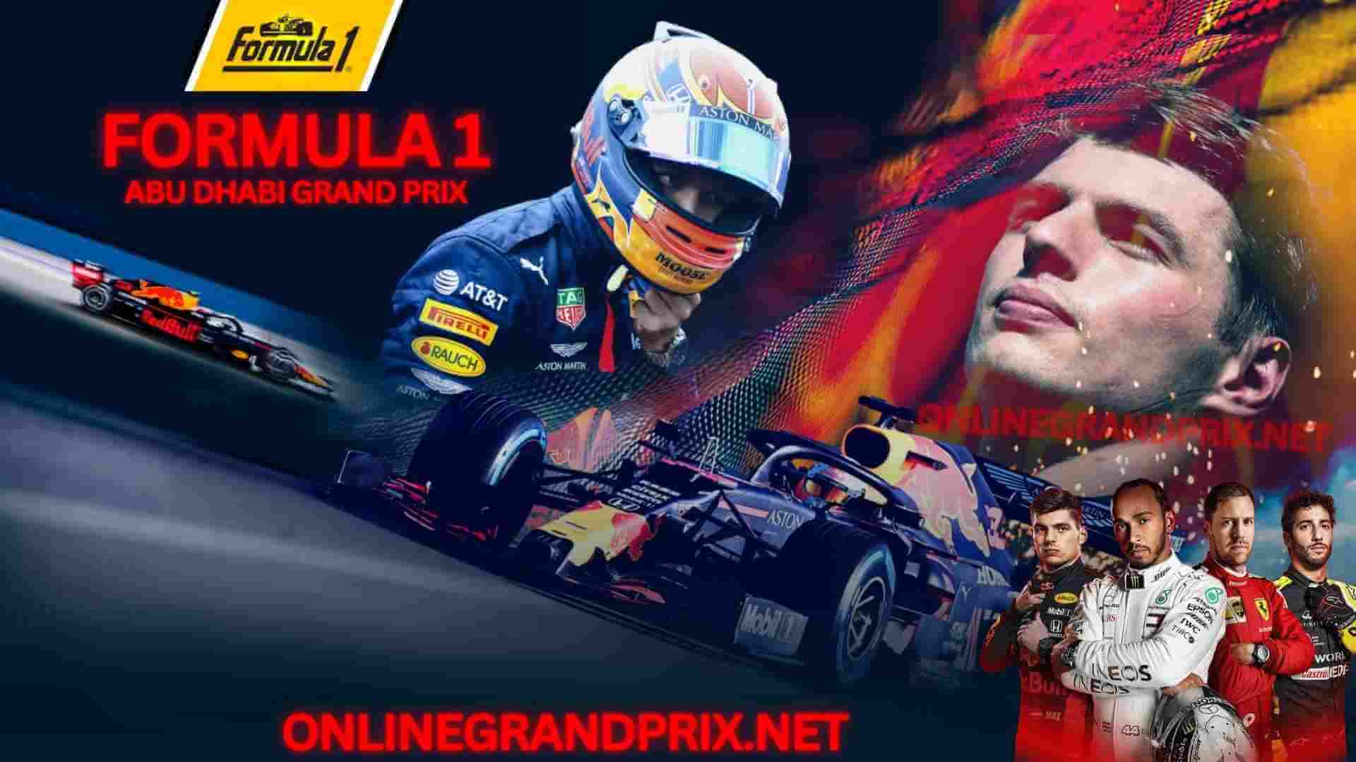 F1 Abu Dhabi GP Live Stream