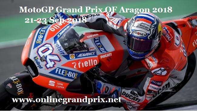 MotoGP Aragon Grand Prix 2018 Live Online
