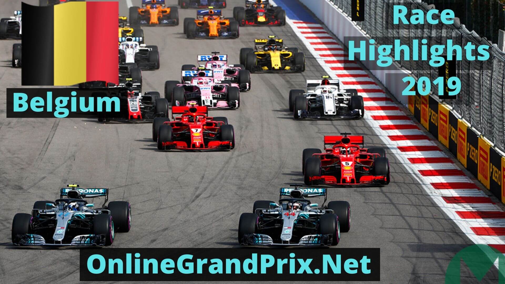  Formula 1 Belgium GP Race Highlights 2019 Race Replay