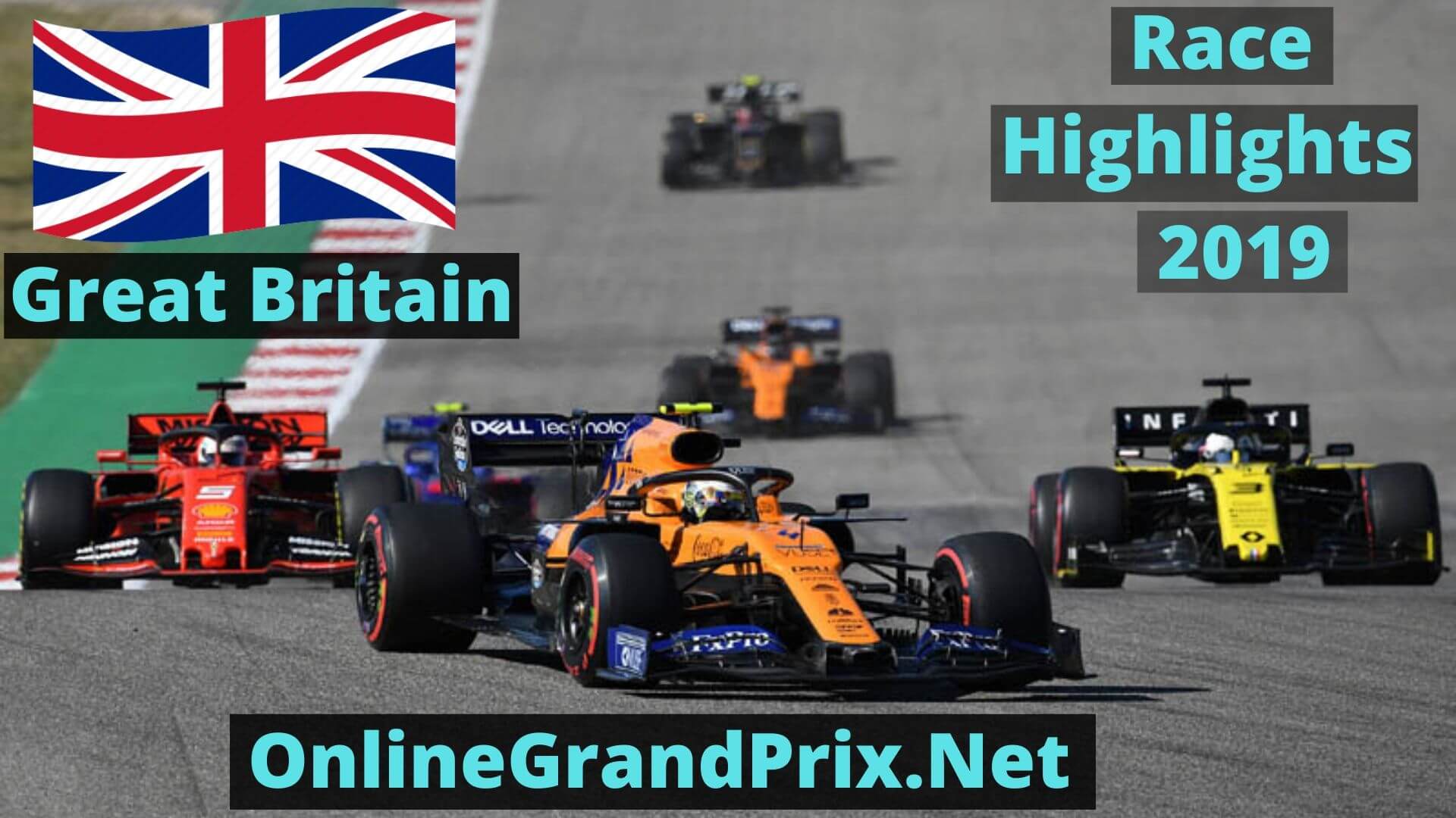  Formula 1 Great Britain GP Race Highlights 2019 Race Replay