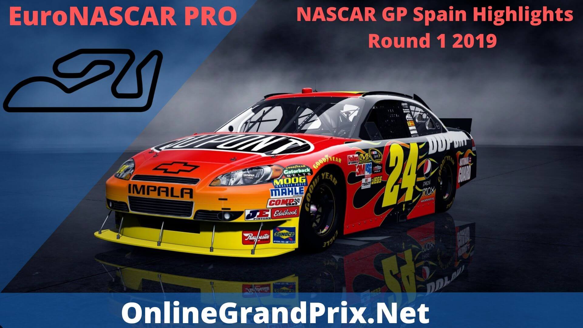 NASCAR GP Spain Round 1 Highlights 2019