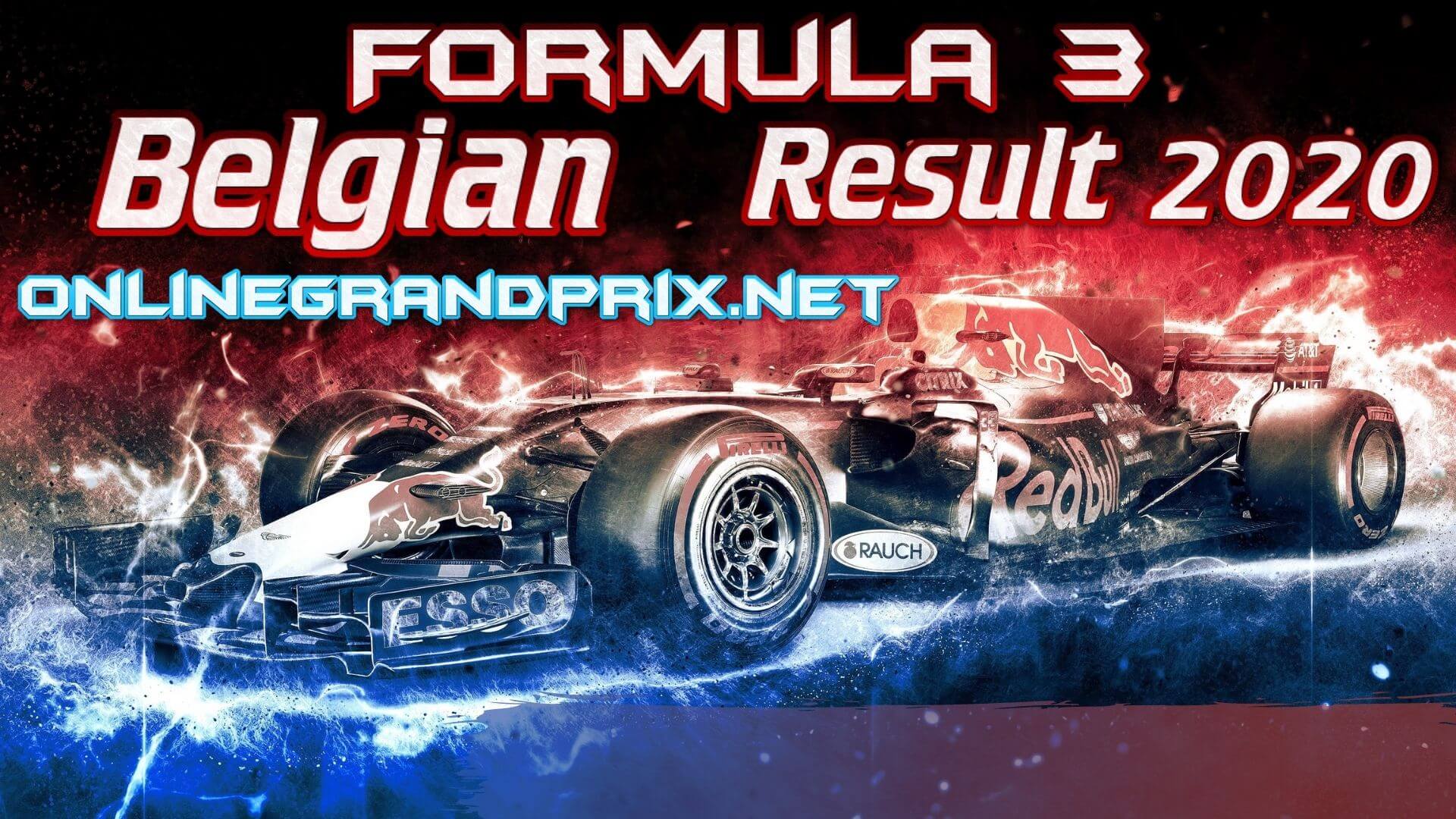 Belgian GP F3 Highlights 2020