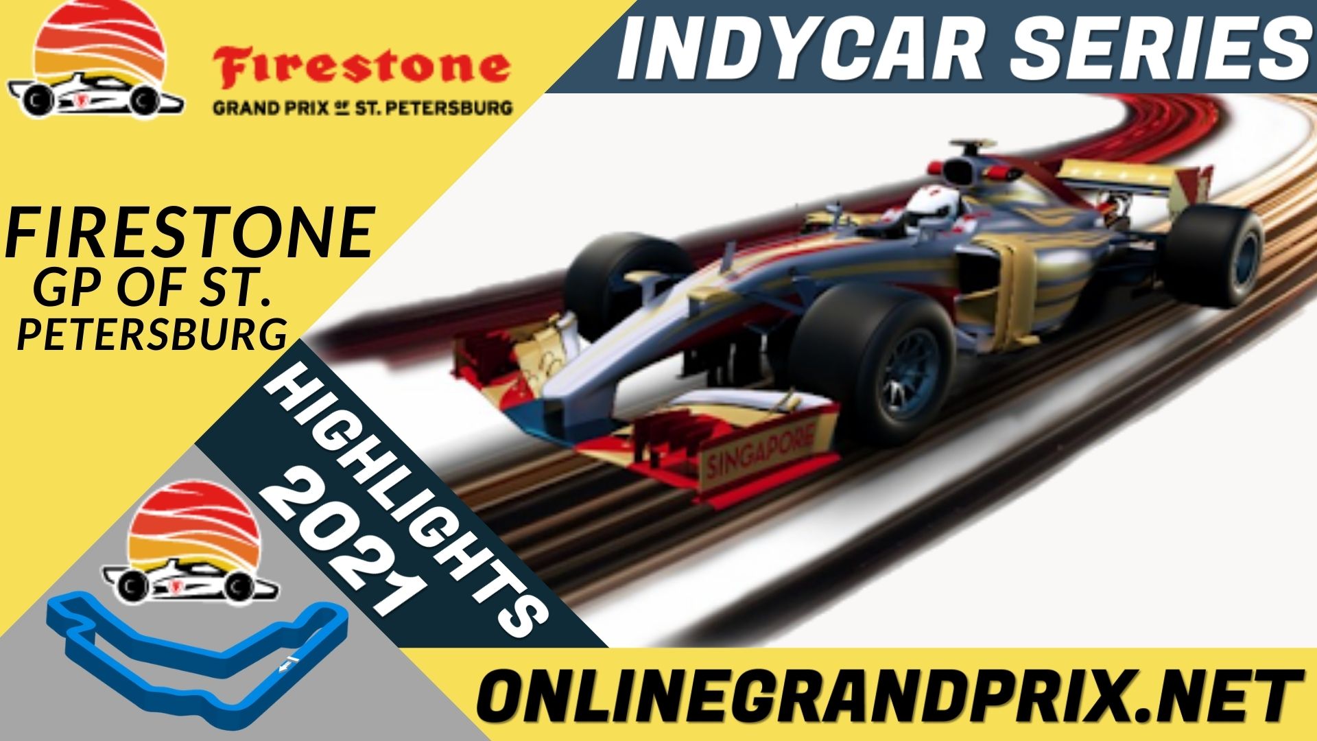 Firestone Grand Prix Of ST. Petersburg Highlights INDYCAR 2021