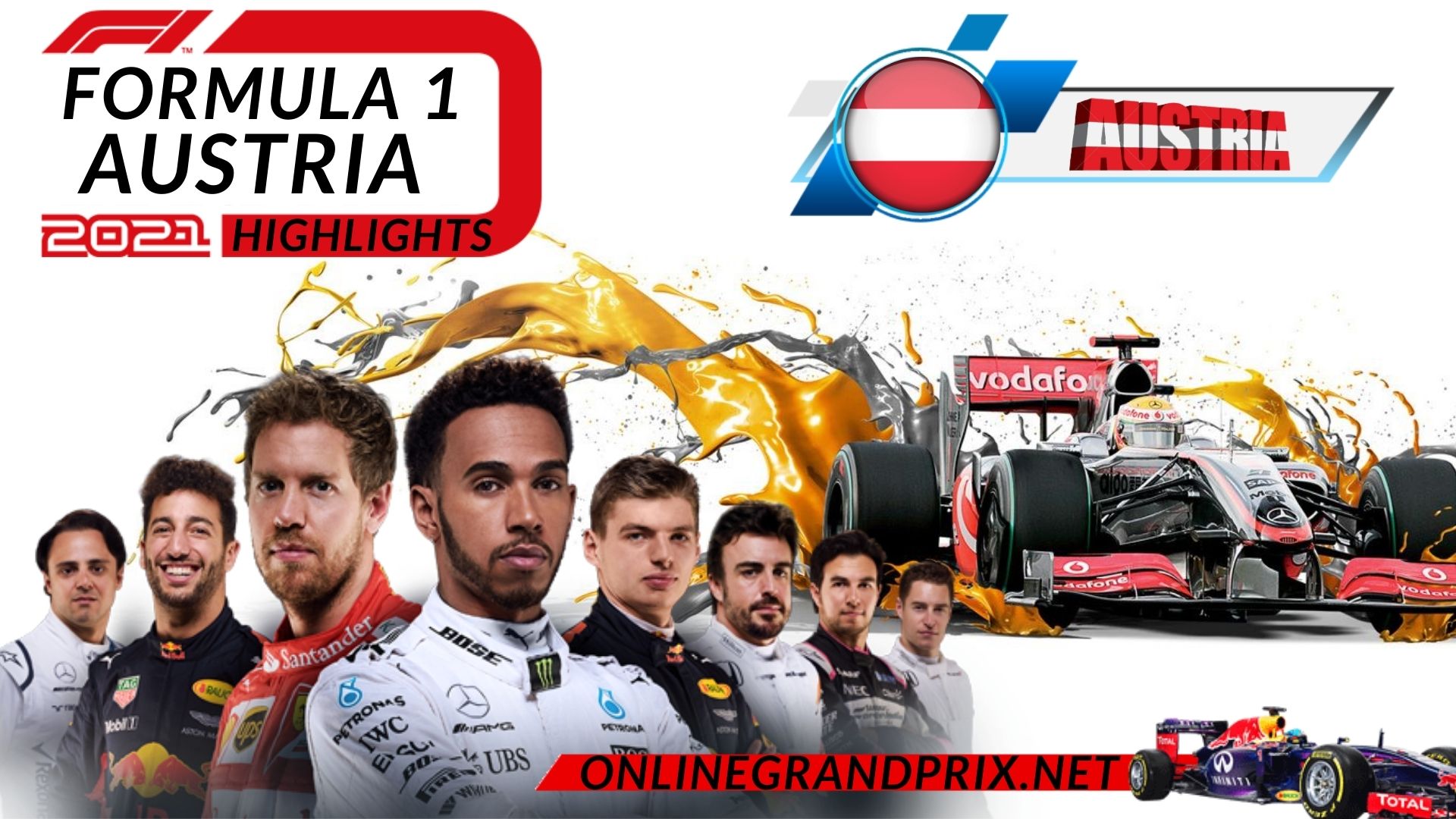 Austria GP F1 Highlights 2021