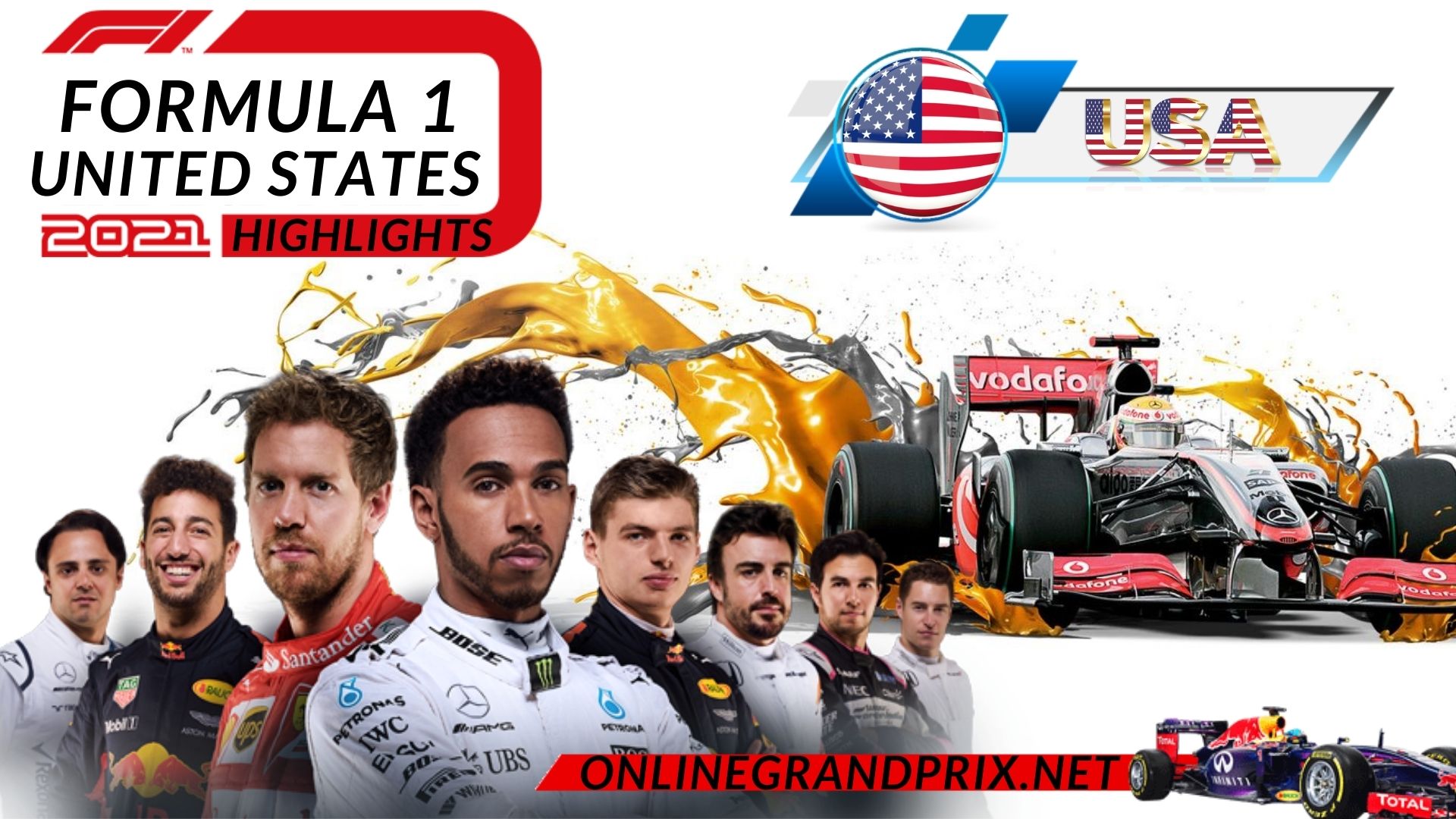United States GP F1 Highlights 2021