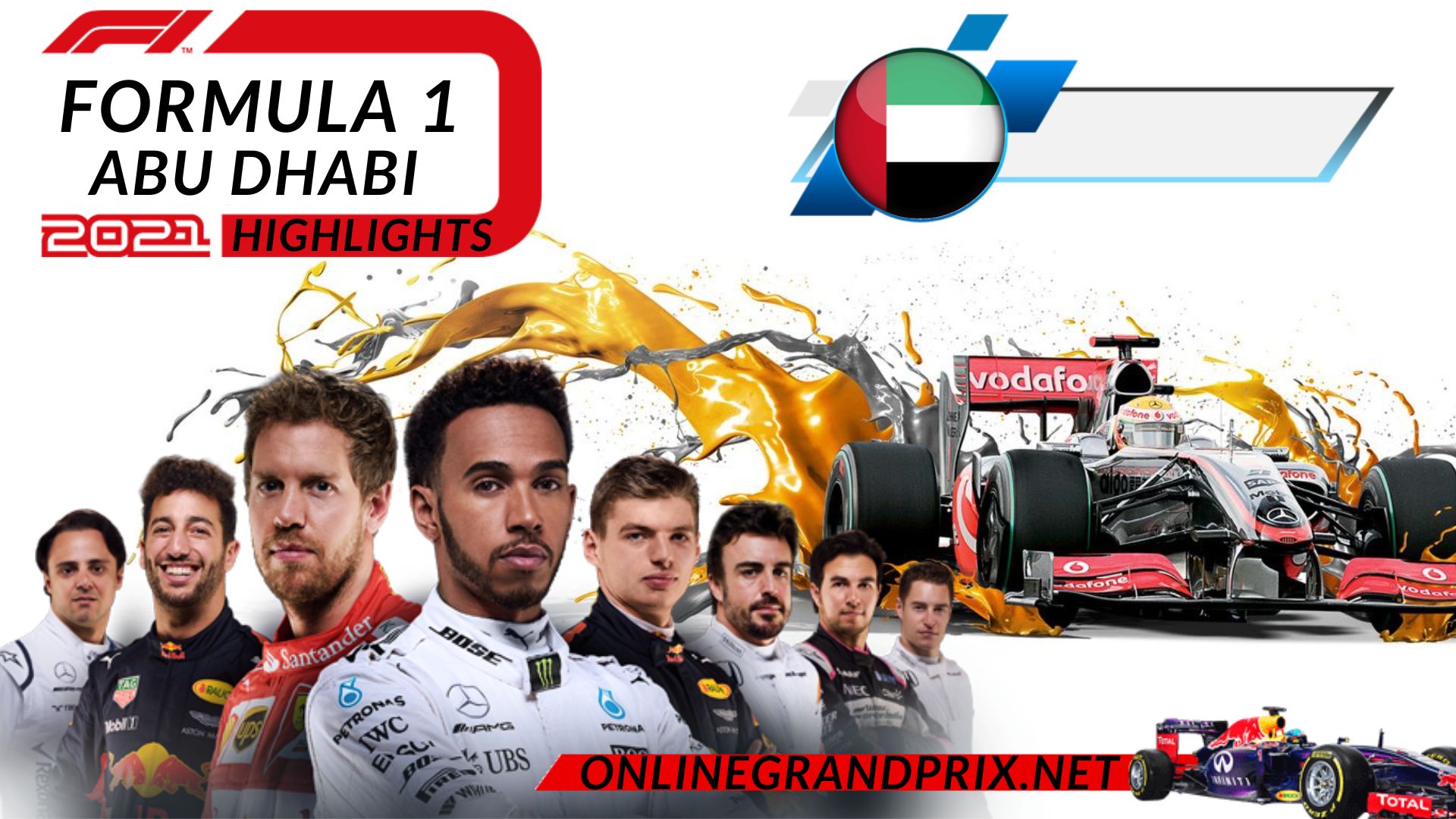 Abu Dhabi GP F1 Highlights 2021