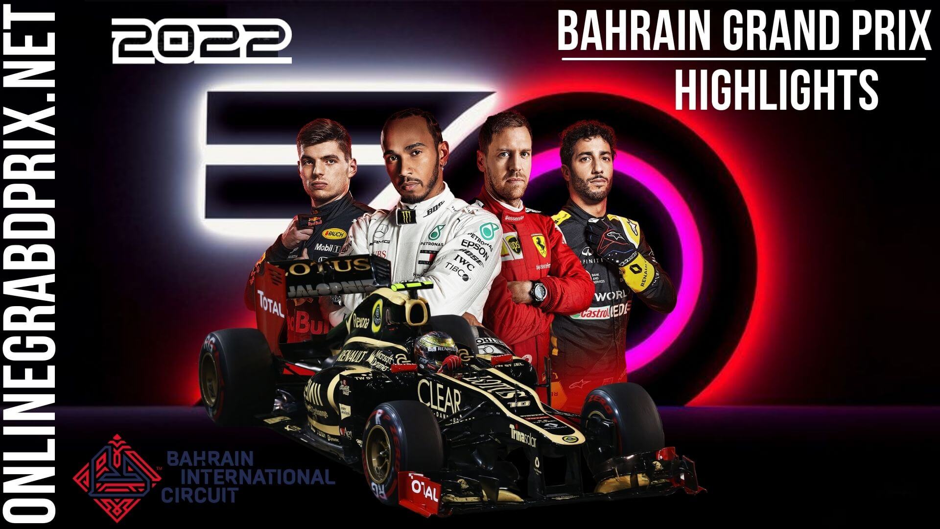 Bahrain GP F1 Highlights 2022