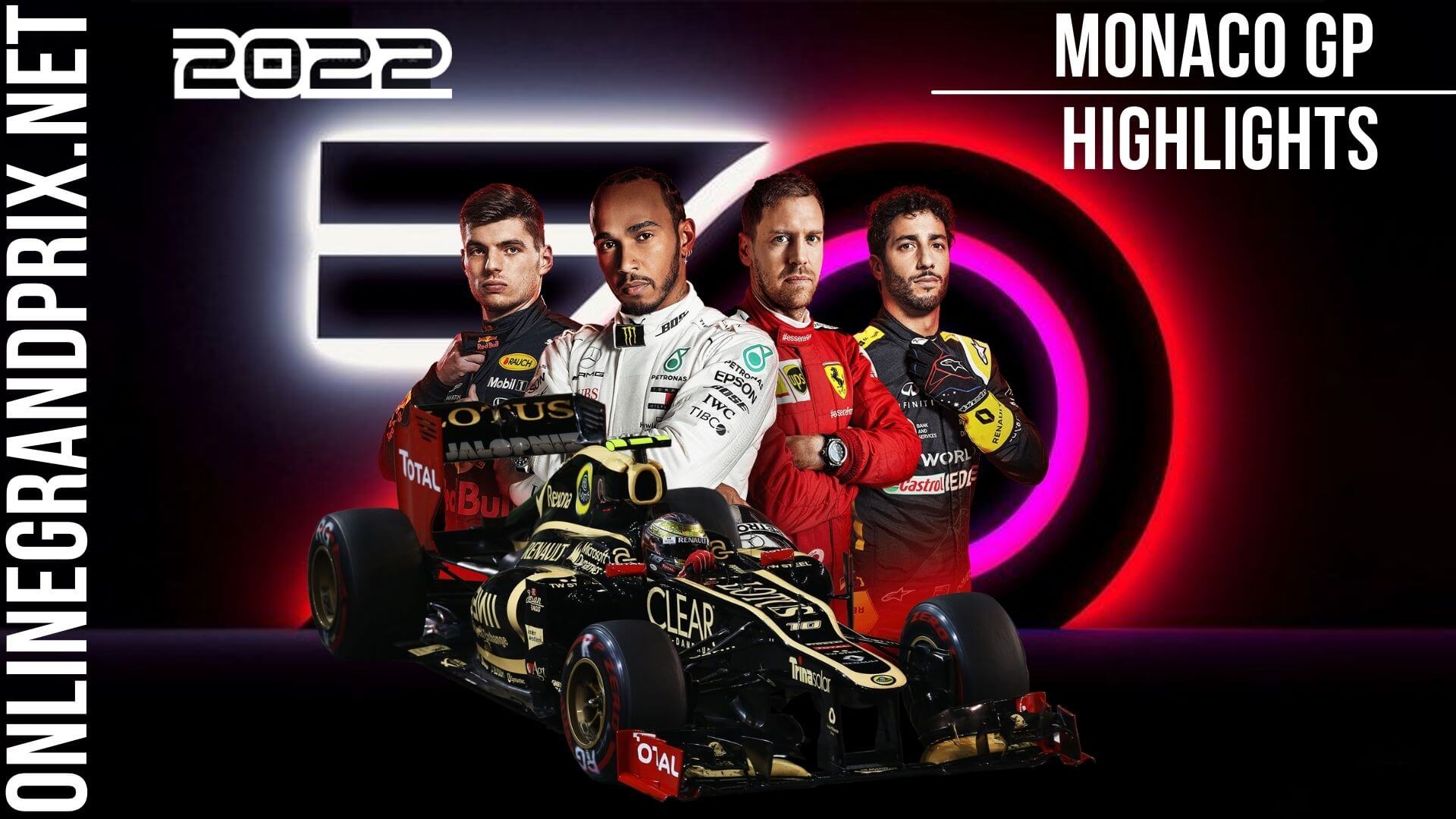 Monaco GP F1 Highlights 2022