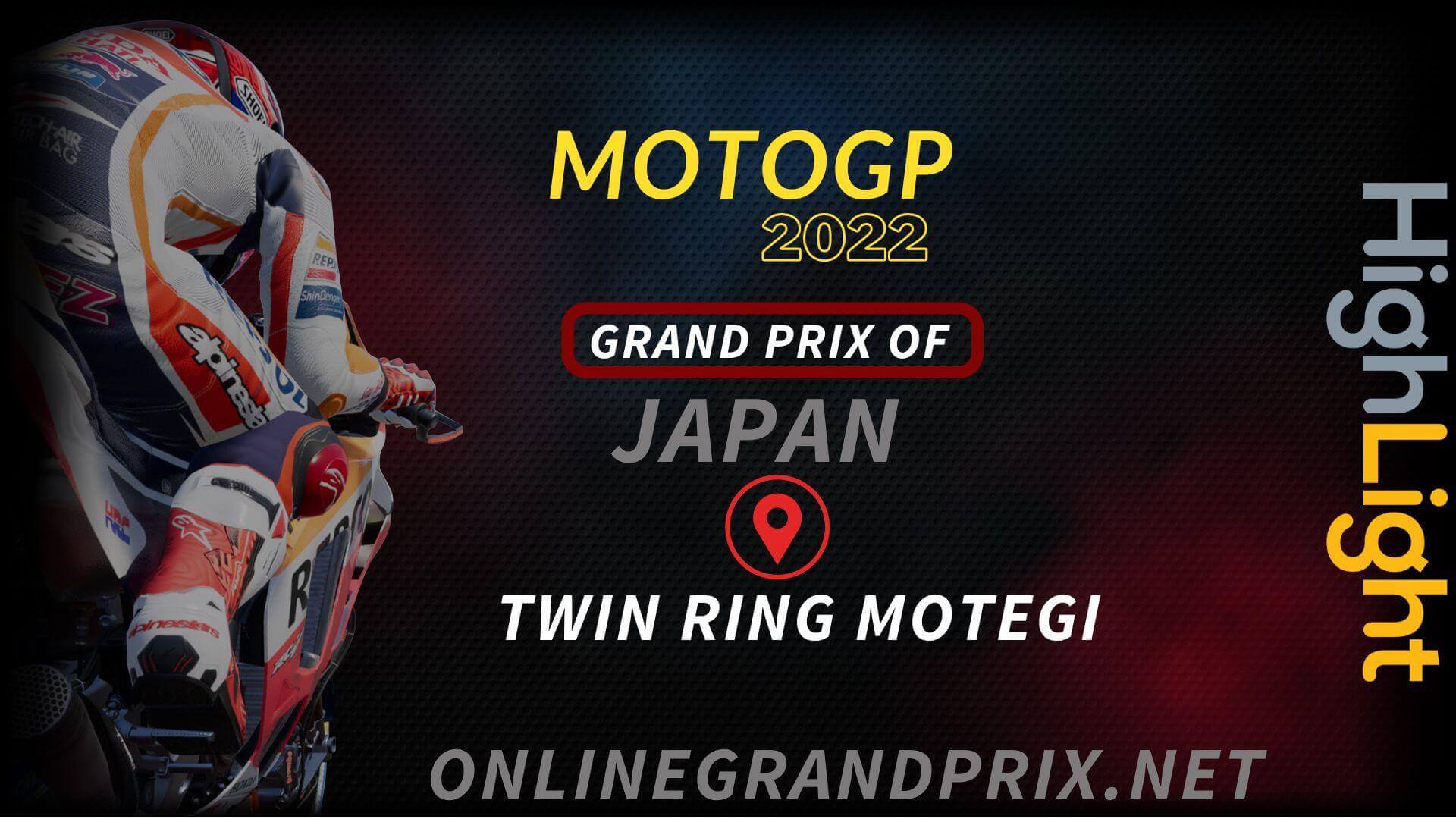 Japan MotoGP Highlights 2022