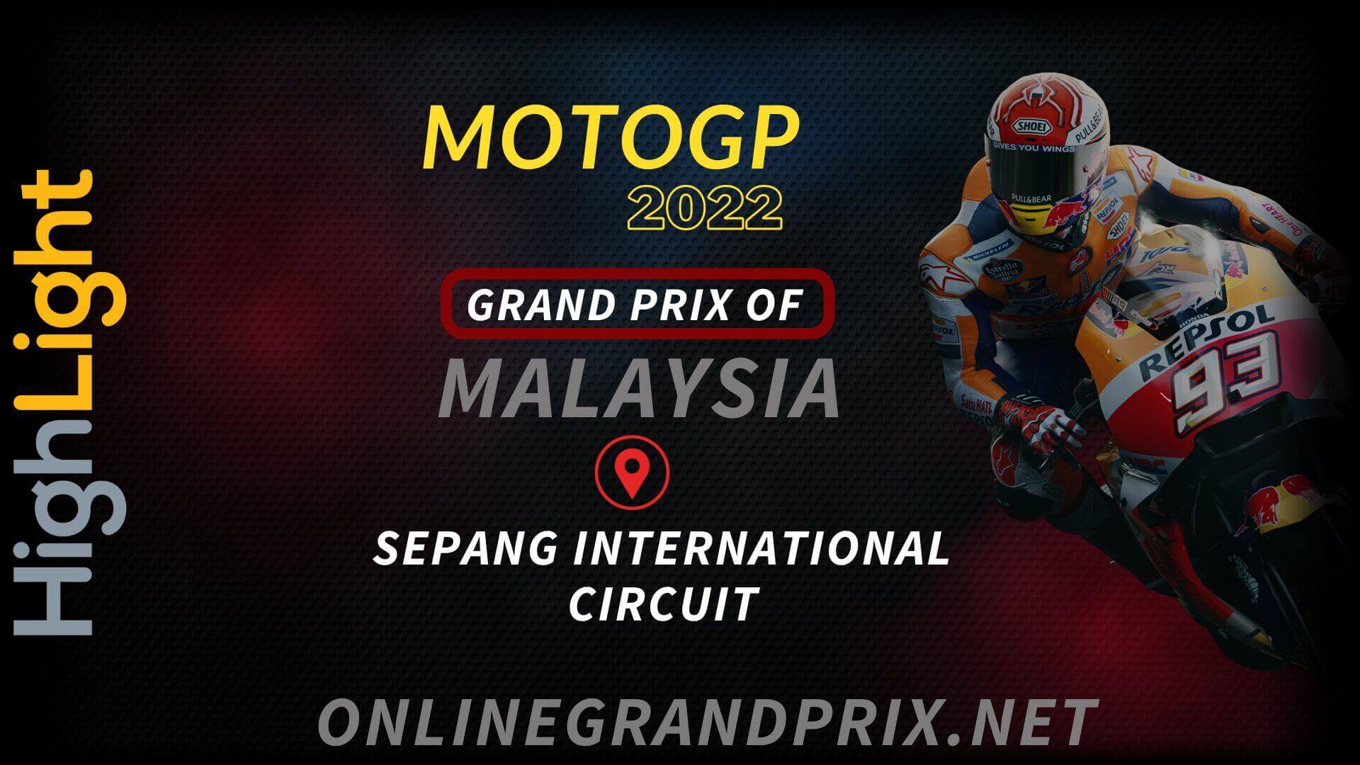 Malaysia MotoGP Highlights 2022